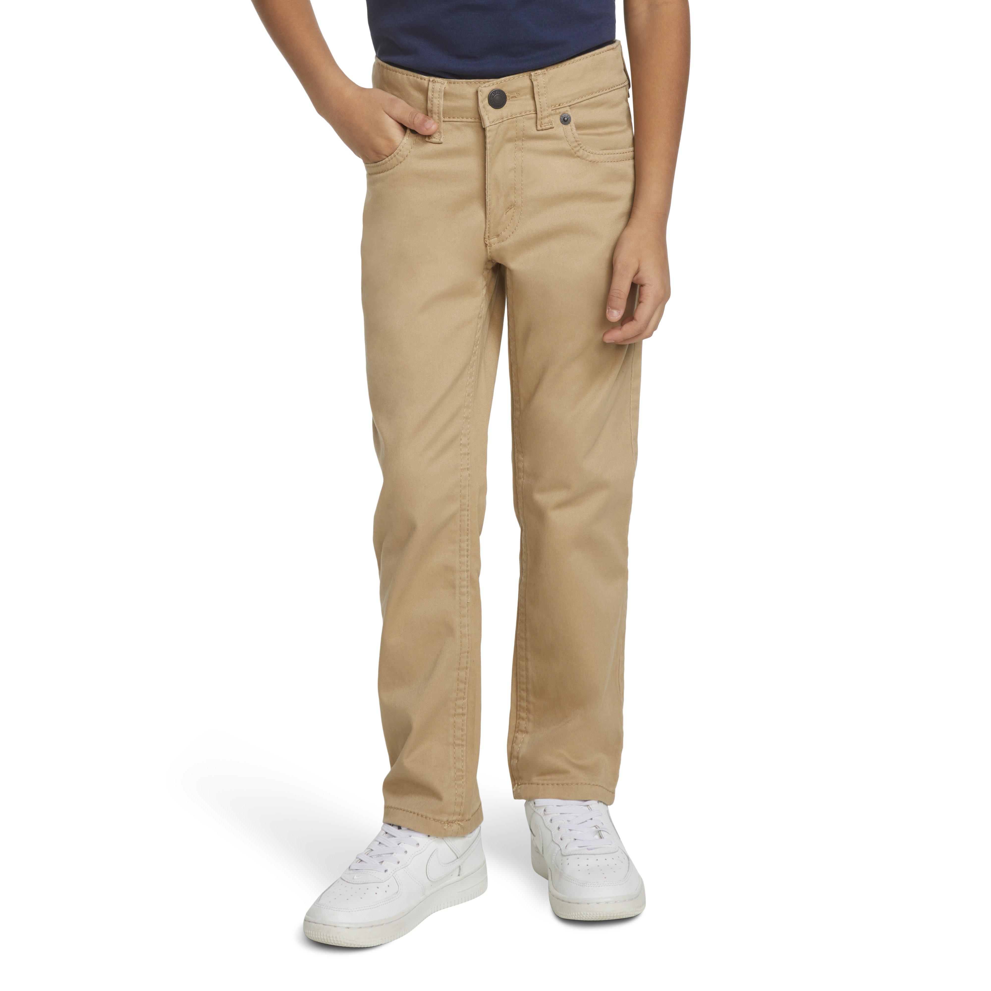 Levi's 511 Slim Fit Soft Brushed Little Boys' Sueded Pants - Gold - GOLD